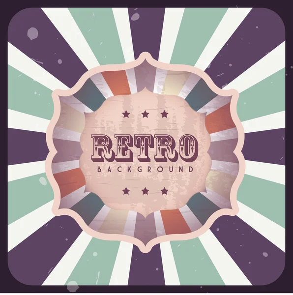 Retro label — Stock Vector