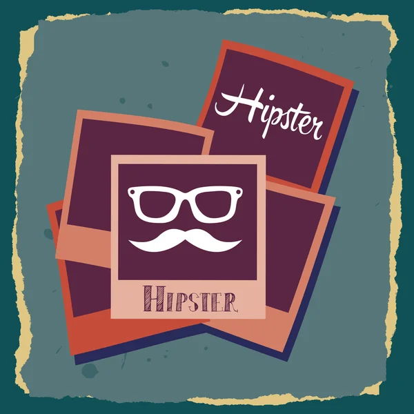 Hipster — Stockvector