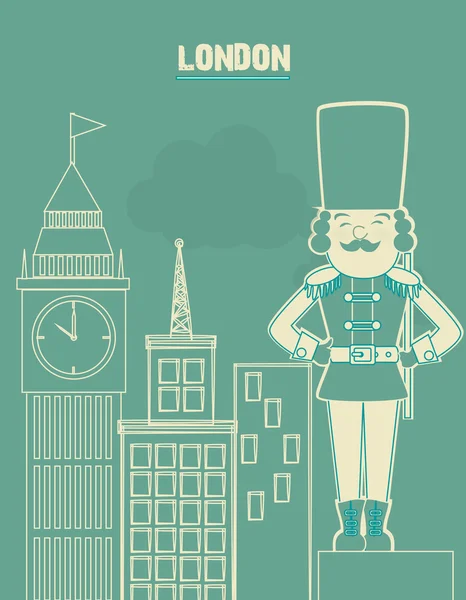 Design Londres — Image vectorielle