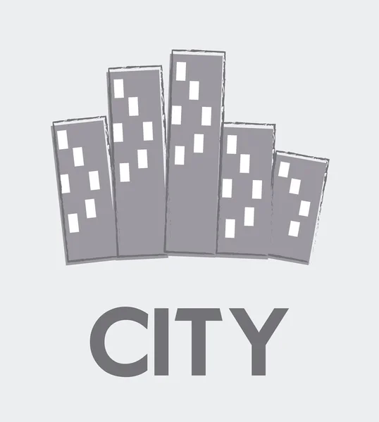 Stadtgestaltung — Stockvektor