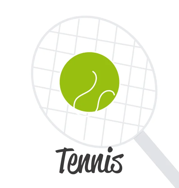 Tennis-Design — Stockvektor