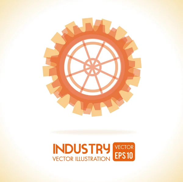 Gears design — Stock Vector