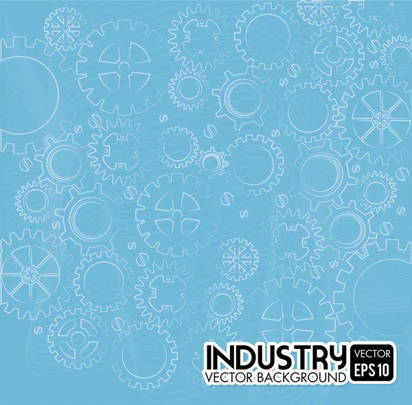 Gears design — Stock Vector