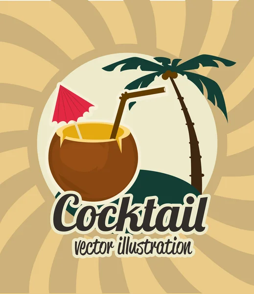 Diseño de verano — Vector de stock