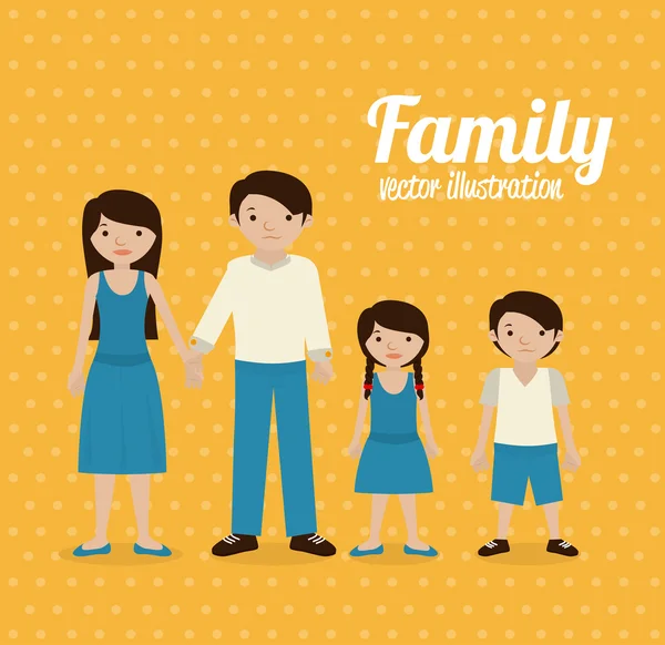 Family design — Stock Vector