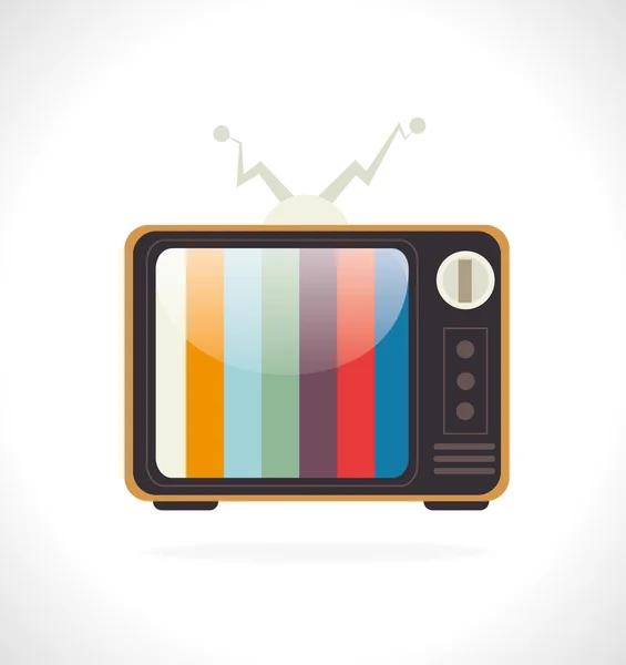 Tv retro — Stock Vector