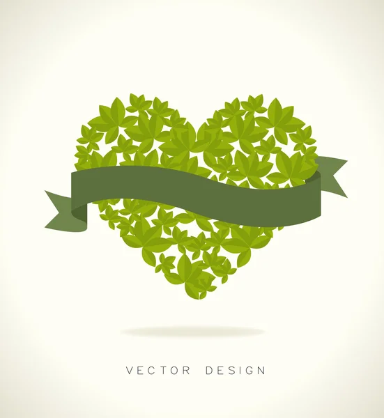 Design ecológico — Vetor de Stock