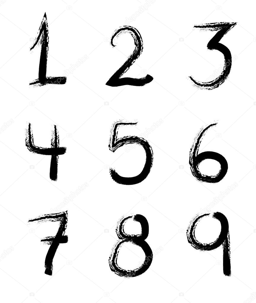 numbers design