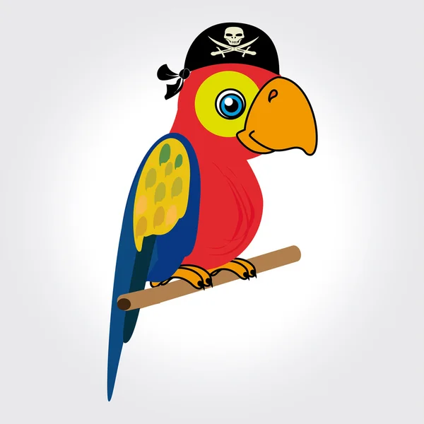 Parrot design — Stock Vector