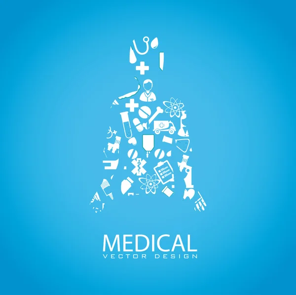 Медичні дизайн — стоковий вектор