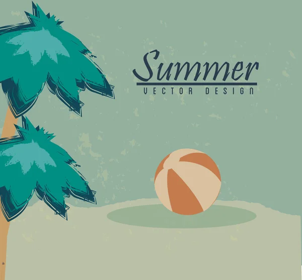 Sommar design — Stock vektor