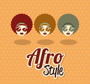 Afro stil tasarım