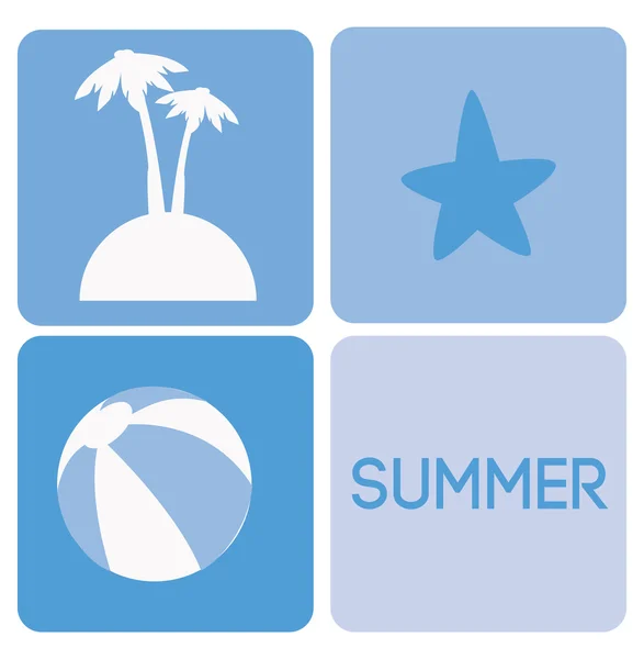 Design de verão —  Vetores de Stock