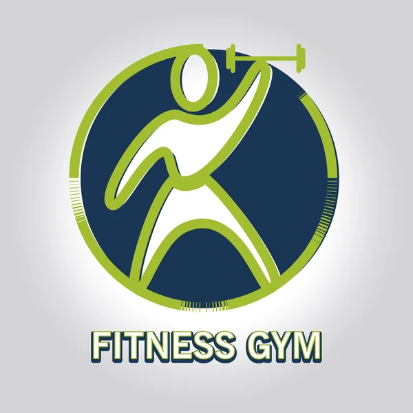 Fitness design — Stockový vektor