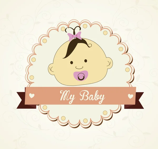 Babyontwerp — Stockvector