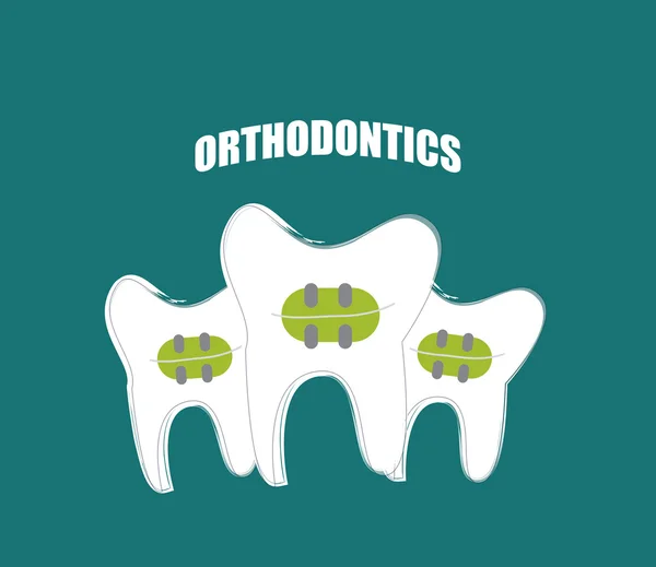 Opieka stomatologiczna — Wektor stockowy
