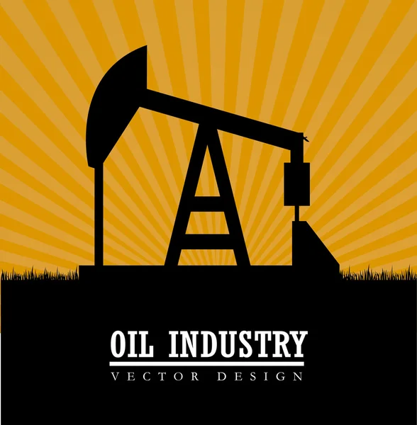石油工业 — 图库矢量图片