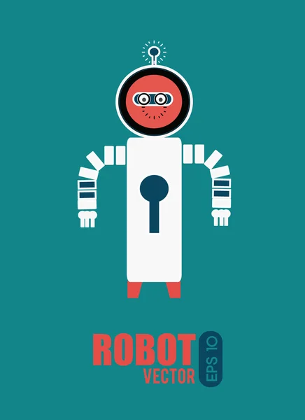 Robot ontwerp — Stockvector