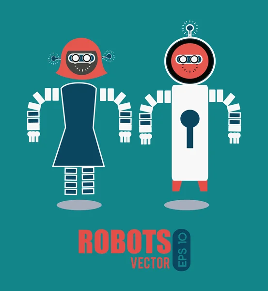 Robot design — Stock vektor