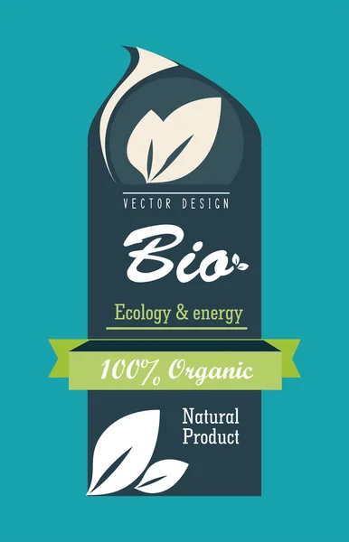 Diseño ecológico — Vector de stock