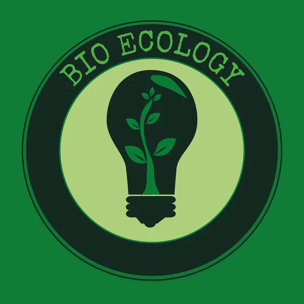 Bio-ecologie — Stockvector