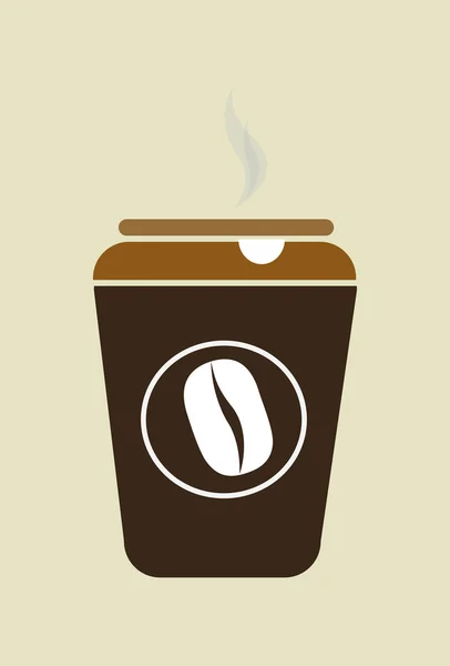 Koffie ontwerp — Stockvector