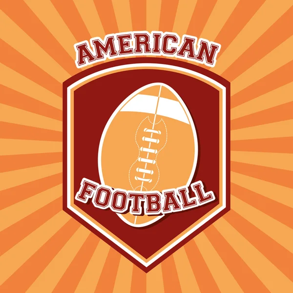 Американский футбол — стоковый вектор