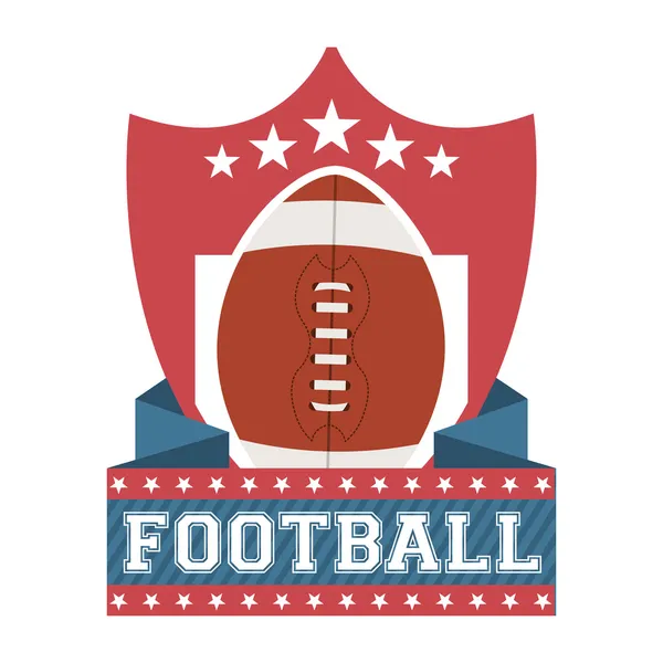 Football americano — Vettoriale Stock