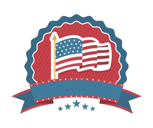 Diseño de usa — Vector de stock