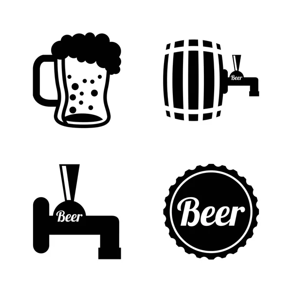 Design de cerveja —  Vetores de Stock