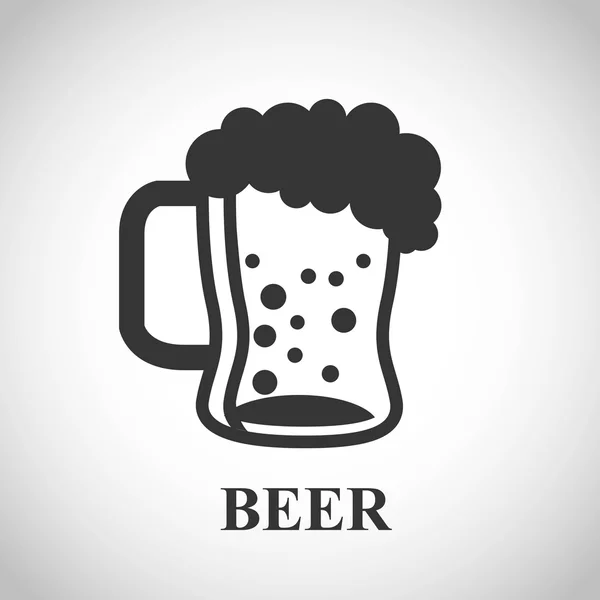 Bierdesign — Stockvektor