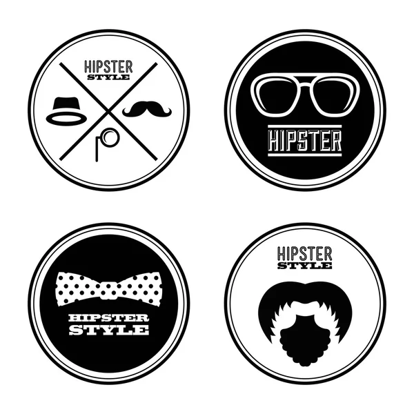 Hipster. — Archivo Imágenes Vectoriales