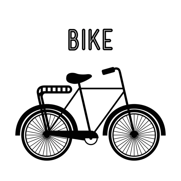 Diseño de bicicleta — Vector de stock