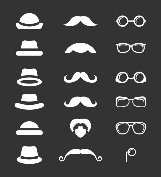 Hipster — Stockvektor