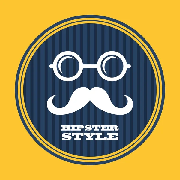 Hipster. — Vector de stock