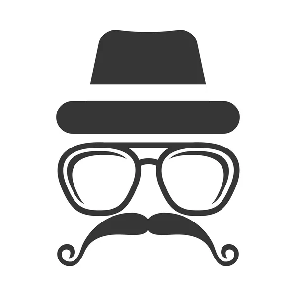 Hipster — Stockvector