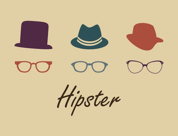 Hipster — Stock Vector