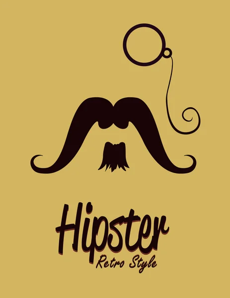 Hipster. — Archivo Imágenes Vectoriales