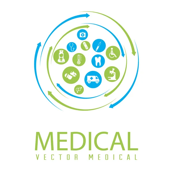 Desenho médico — Vetor de Stock