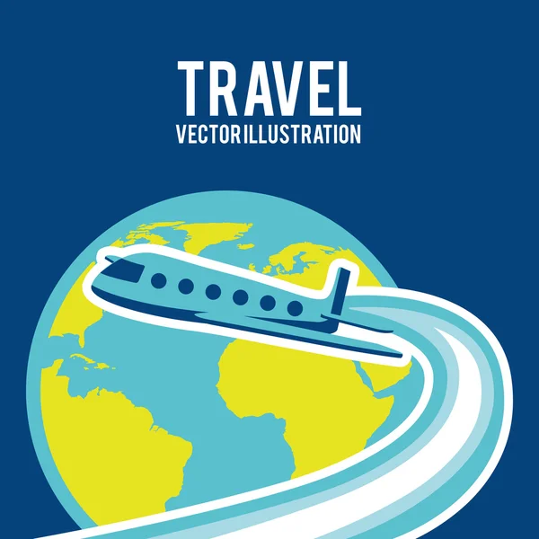 Travel design — Stock vektor