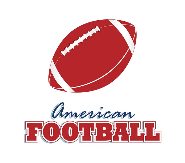 Futbol amerykański — Wektor stockowy