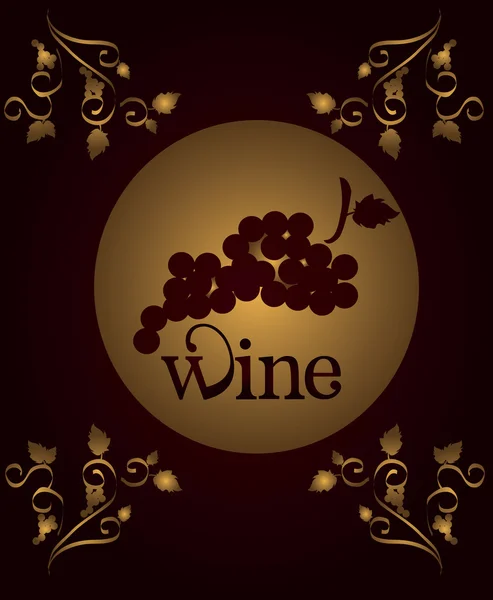 Wine design — Stock Vector