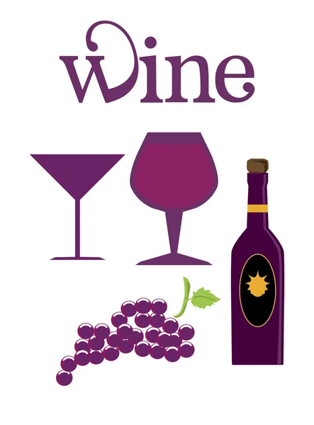 Vin design – Stock-vektor