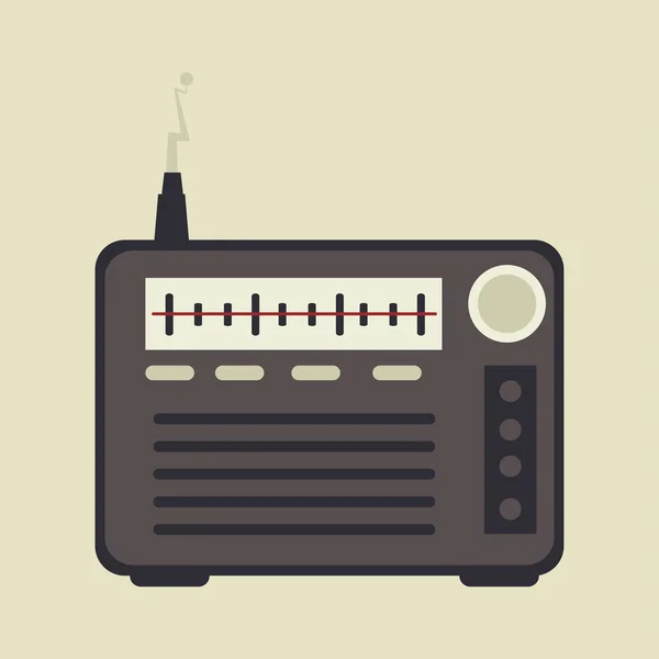 Радио старое — стоковый вектор