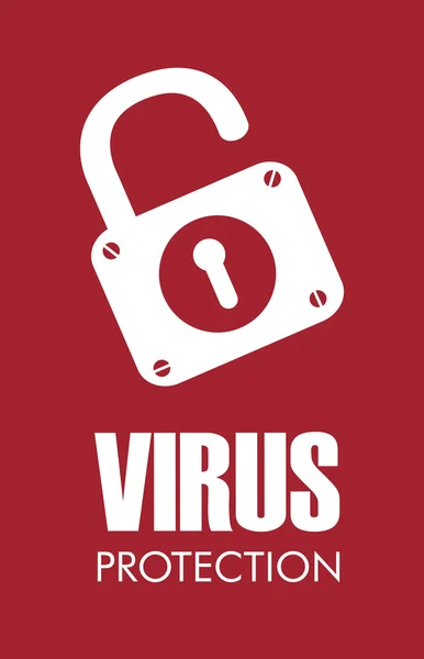 Virus ontwerp — Stockvector