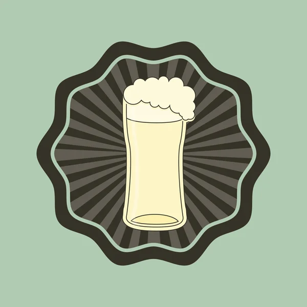 Bier ontwerp — Stockvector