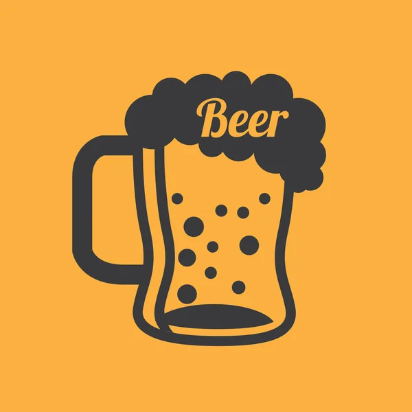 Bira tasarım — Stok Vektör