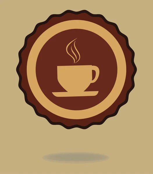 Кава дизайн — стоковий вектор