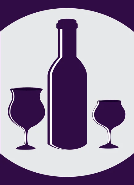 Weindesign — Stockvektor