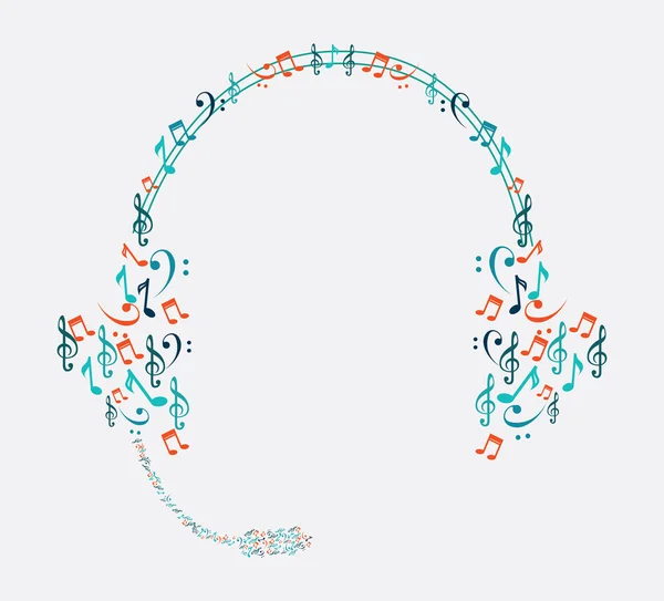 La música — Vector de stock